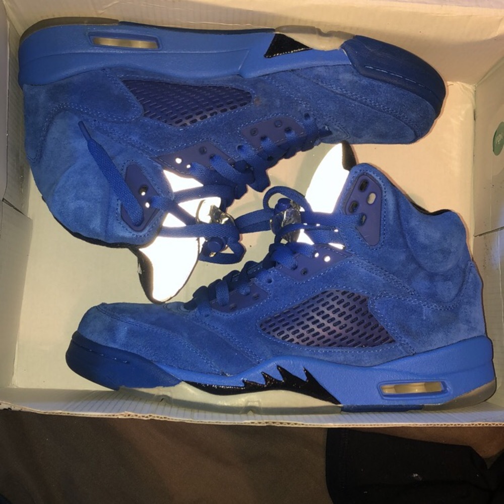 Jordan 5 Blue Suede